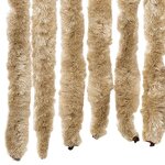 vidaXL Moustiquaire Beige 90x200 cm Chenille