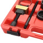 Vidaxl jeu d'outils douilles à bras remorquage pour essieu arrière bmw