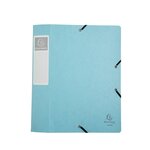 Boite De Classement Cartobox Livrée À Plat Dos 60mm Carte Lustrée Aquarel - A4 - Couleurs Assorties - X 10 - Exacompta