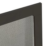 vidaXL Moustiquaire pour fenêtres Anthracite 80x100 cm