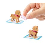 Mattel HKD86 - Barbie Set de jeu d'adoption de chiots avec poupée brunette