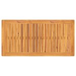 vidaXL Ensemble de salle à manger pour jardin 3 Pièces Marron