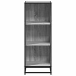 vidaXL Bibliothèque sonoma gris 40x35x107 5 cm bois d'ingénierie
