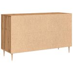 vidaXL Buffet chêne artisanal 100x36x60 cm bois d'ingénierie