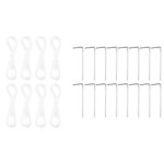 vidaXL Tente de fête Anthracite et blanc 600 x 400 x 266 cm