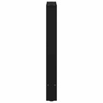 vidaXL Pieds de table à manger Noir 2 pièces 50 x (72-73) cm Acier