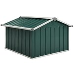 vidaXL Abri tondeuse robot de jardin 92x97x63 cm Acier galvanisé Vert