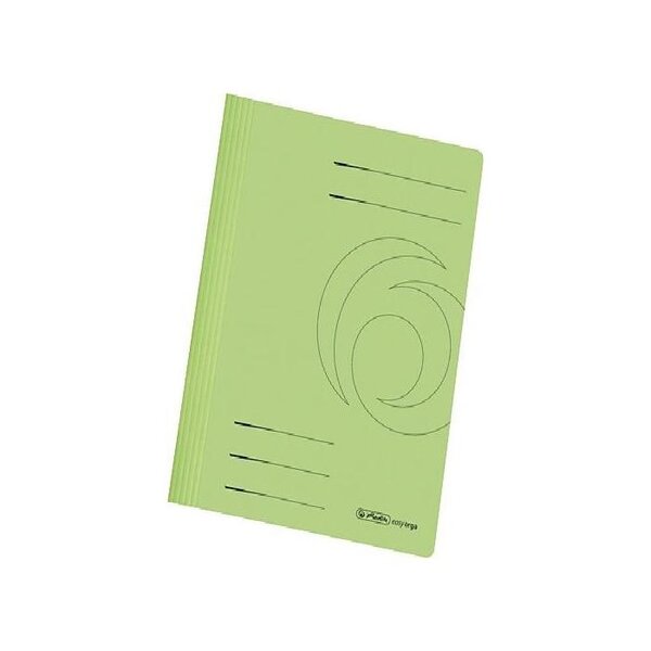 Chemise EASY ORGA Carton 240g Recyclé Vert clair HERLITZ