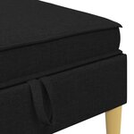 vidaXL Sofa avec rangement Tissu