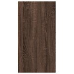 vidaXL Armoire apothicaire chêne marron 30x41x77 5cm bois d'ingénierie