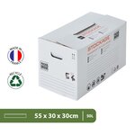 Pack and Move - Lot 120 croisillons de calage déménagement avec carton - 55 x 30 x 30 cm - Pour assiettes et cadres - Carton renforcé