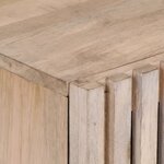 vidaXL Armoire de salle de bain 38x34x58 cm bois massif de manguier