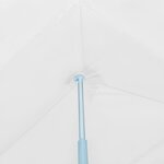 vidaXL Tente de réception escamotable avec 8 parois 3 x 9 m Blanc