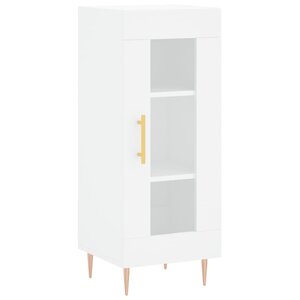 vidaXL Buffet blanc 34 5x34x90 cm bois d'ingénierie