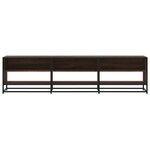 vidaXL Meuble TV chêne marron 180x40x46 cm bois d'ingénierie