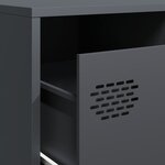 vidaXL Meuble TV anthracite 202x39x43 5 cm acier laminé à froid