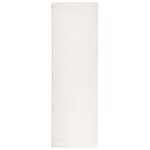 vidaXL Tapis shaggy PAMPLONA poils longs moderne crème 80x250 cm
