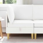 vidaXL Sofa avec rangement Tissu