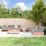vidaXL Salon de jardin 6 Pièces bois massif douglas