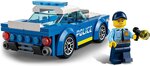 Lego 60312 city la voiture de police  jouet pour enfants des 5 ans avec minifigure officier  idée de cadeau  série aventures