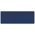 vidaXL Lavabo carré à trop-plein Bleu foncé mat 41x41 cm Céramique