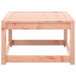 vidaXL Repose-pied de jardin massif de douglas