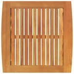 vidaXL Table d'appoint Marron Bois d'acacia massif
