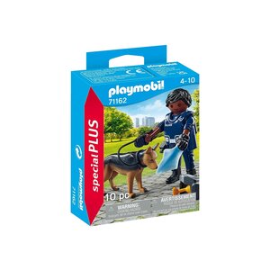 PLAYMOBIL 71162 - Special Plus Policier avec chien de recherche
