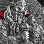 Pièce de monnaie en Argent 2000 Francs g 62.2 (2 oz) Millésime 2025 Way to Valhalla HARALD FAIRHAIR