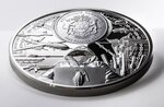 Pièce de monnaie en Argent 3000 Francs g 155.5 (5 oz) Millésime 2025 Time Flies WAR HAS NO REAL WINNER