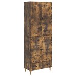 vidaXL Ensemble de Meubles 2 Pièces 66 x 34 5 x 95 cm Bois d'ingénierie