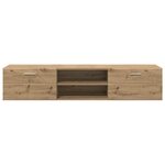 vidaXL Cabinet en Bois avec tiroir Chêne artisanal 150 x 39 x 30 cm