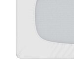 vidaXL Protège-matelas blanc 200x220 cm imperméable