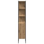 vidaXL Ensemble de meubles de salle de bain 4 pièces en chêne artisan  bois d'ingénierie