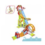 Dickie 204117002 - ABC Piste de voiture Jays Jump N Fun Tower