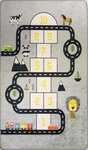 Tapis enfant Circuit de voiture 120 x 160 cm - Gris
