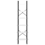vidaXL Étagère de rangement Blanc 60x30x210 cm Bois d'ingénierie