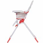 Safety 1st chaise haute pliante keeny red lines blanc 2766260000