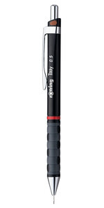 rOtring Tikky Porte-mine à code couleur - 0 50 mm  corps noir