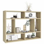 vidaXL Étagère murale Chêne sonoma 75x16x55 cm Bois d'ingénierie