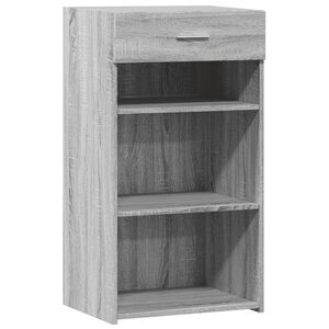 vidaXL Buffet sonoma gris 50x42 5x93 cm bois d'ingénierie