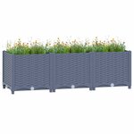 vidaXL Lit surélevé 120x40x38 cm Polypropylène