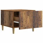 vidaXL Table basse Bois ancien 50 x 49 x 40 cm Bois d'ingénierie