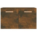 vidaXL Armoire murale Chêne fumé 60x36 5x35 cm Bois d'ingénierie