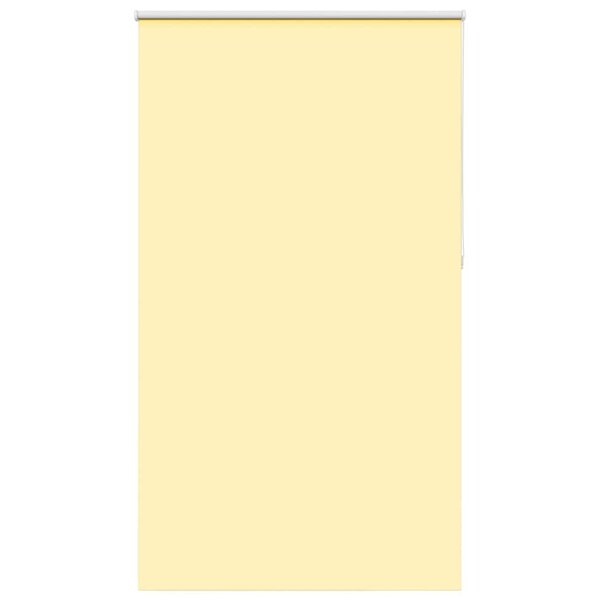 vidaXL Store enrouleur occultant jaune largeur du tissu 116 6 cm