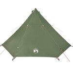 vidaXL Tente familiale tipi 8 personnes vert imperméable