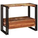 vidaXL Armoire de coiffeuse Multicolore Bois Recyclé Solide