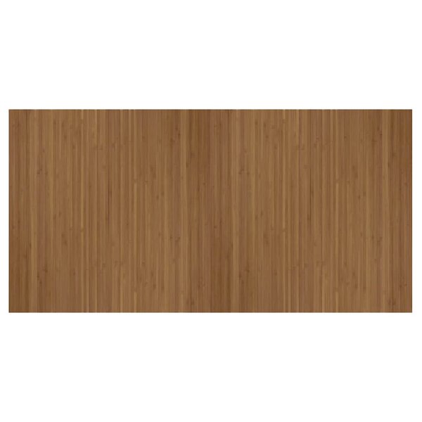 vidaXL Tapis rectangulaire marron 100x200 cm bambou