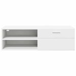vidaXL Cabinet en Bois Blanc 100 5 x 39 x 30 cm Bois d'ingénierie