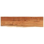vidaXL Dessus de table 160x40x2 5 cm rectangulaire bois massif acacia